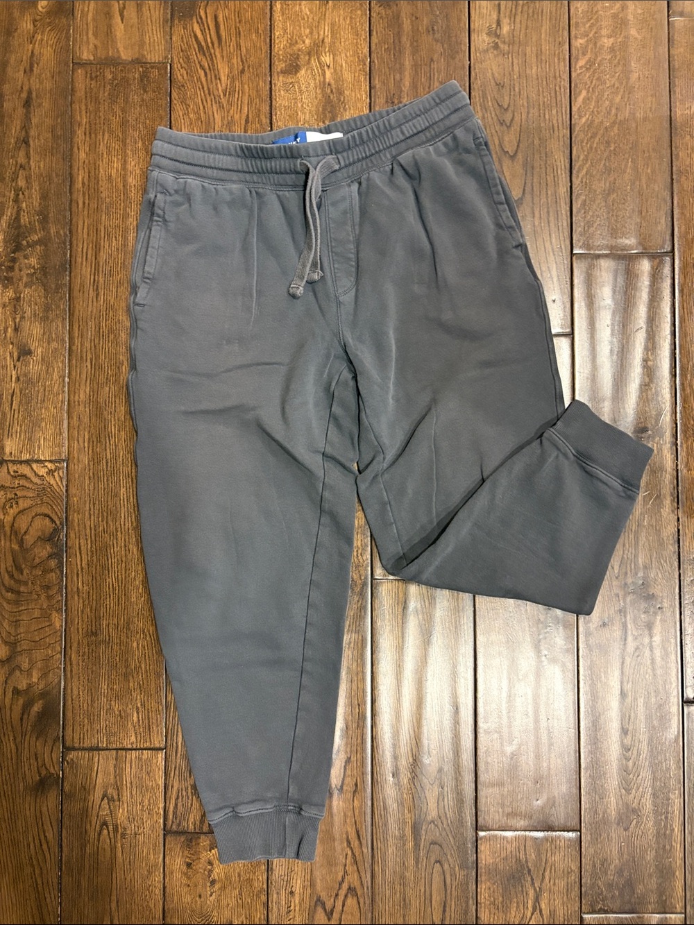 Old Navy Men's Charcoal Gray Drawstring Joggers